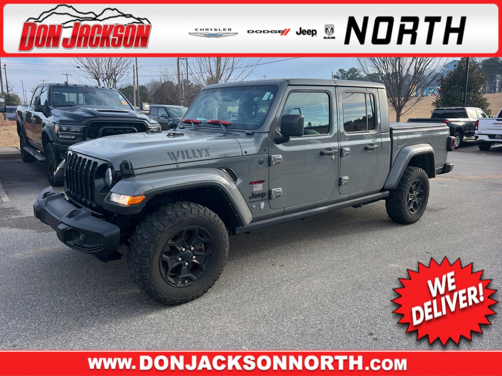 Used 2023 Jeep Gladiator Willys