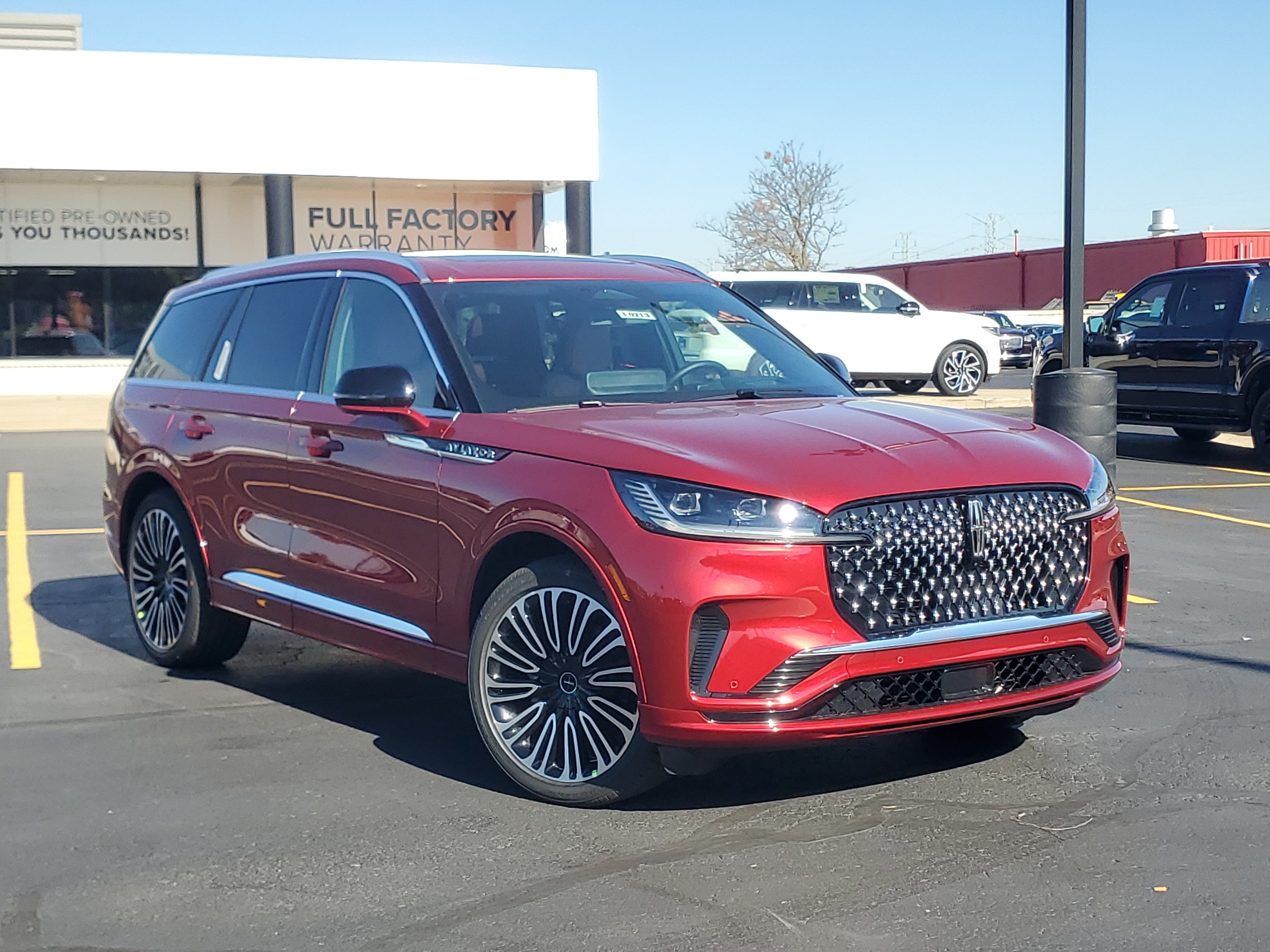 New 2027 Lincoln Aviator Black Label w/ Dynamic Handling Package AWD/4WD 360° Tour