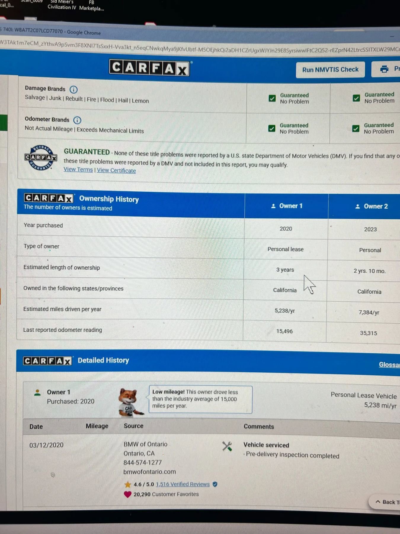 Used 2020 BMW 740i image 20