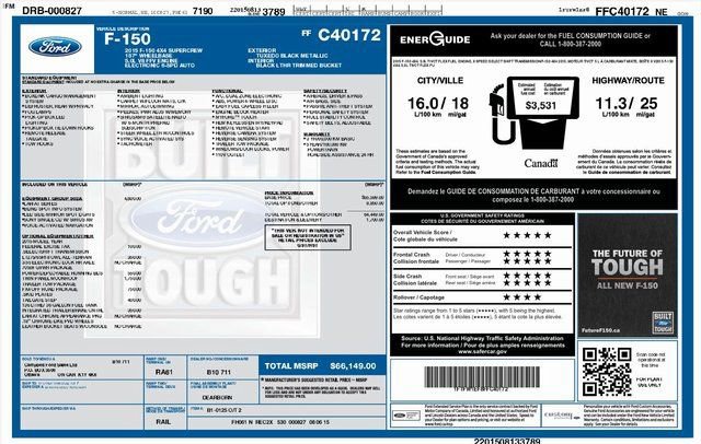 Used 2015 Ford F150 Lariat w/ Equipment Group 502A Luxury image 5