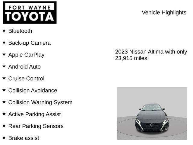 Used 2023 Nissan Altima 2.5 SV FWD image 7