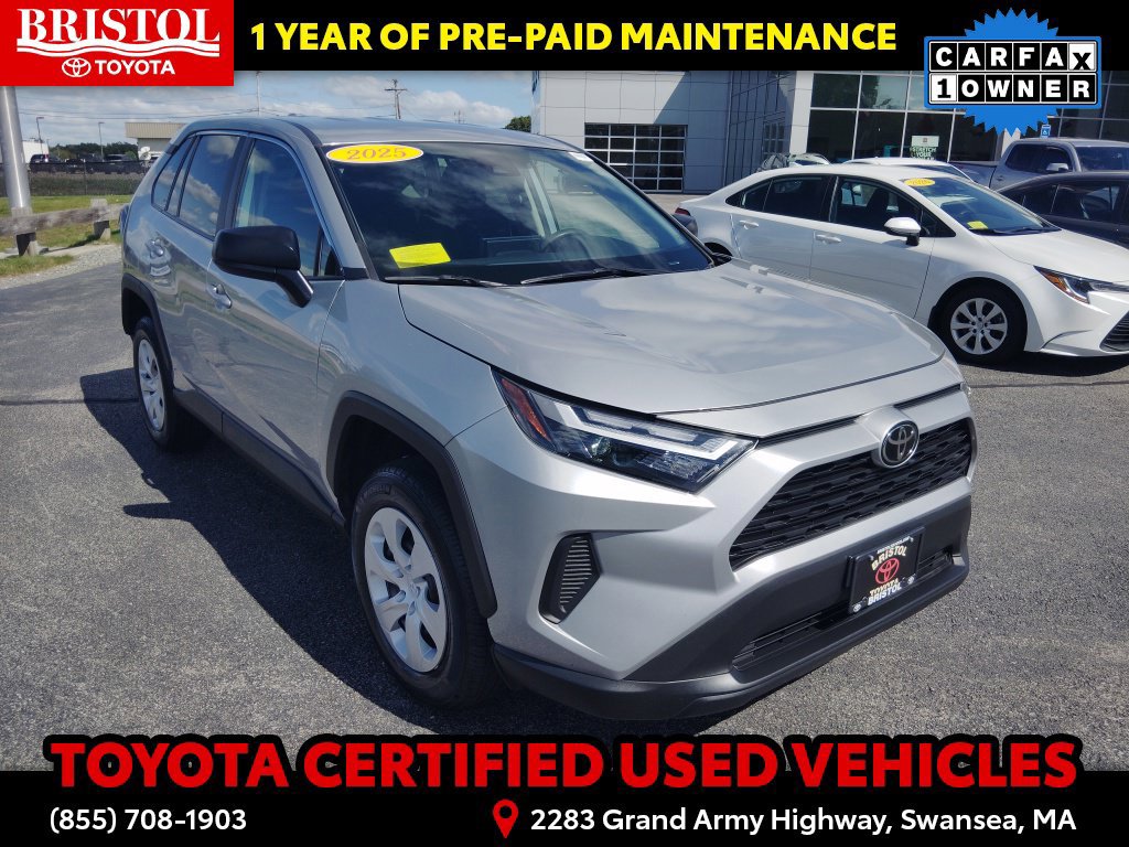 Certified 2025 Toyota RAV4 LE AWD/4WD image 1