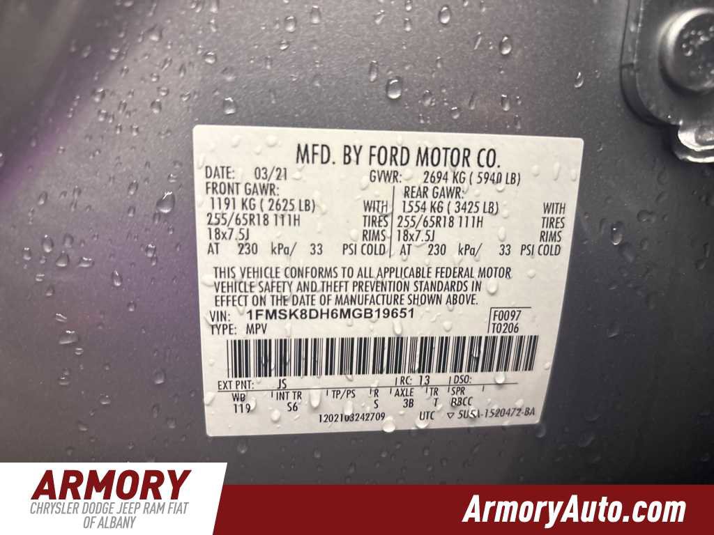 Used 2021 Ford Explorer XLT w/ Equipment Group 202A image 43