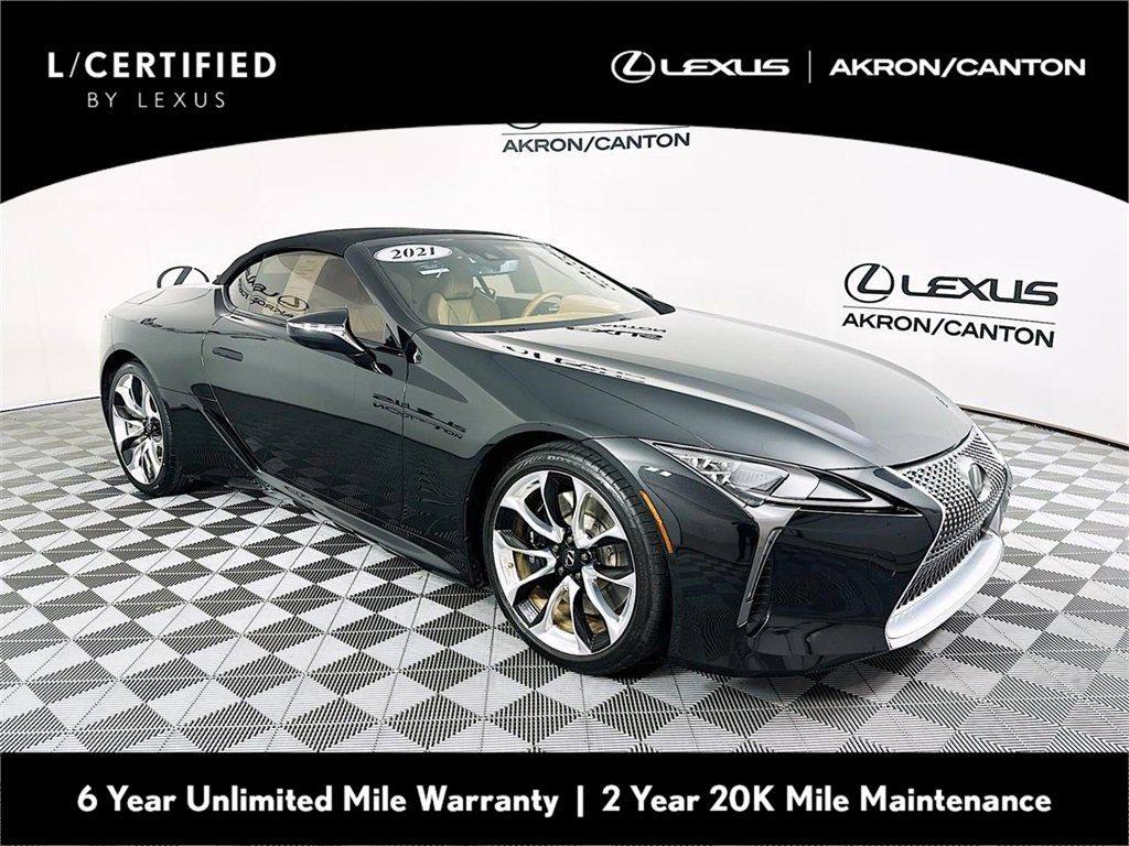 Used 2021 Lexus LC 500 Convertible w/ Touring Package image 1