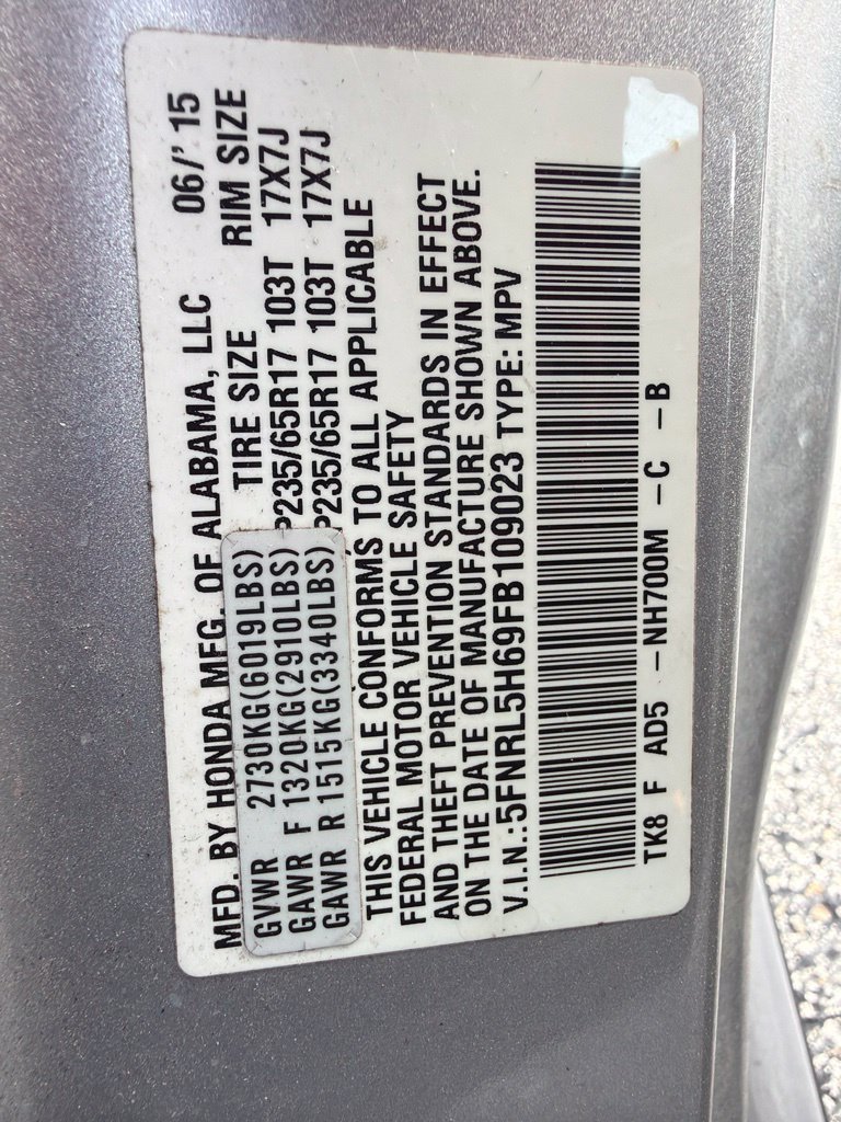 Used 2015 Honda Odyssey EX-L image 26