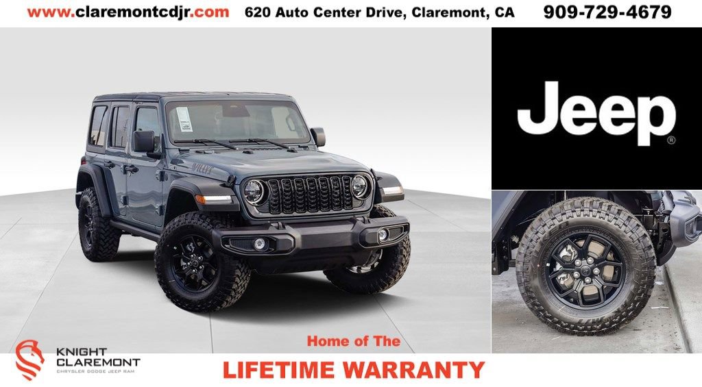 New 2025 Jeep Wrangler Willys