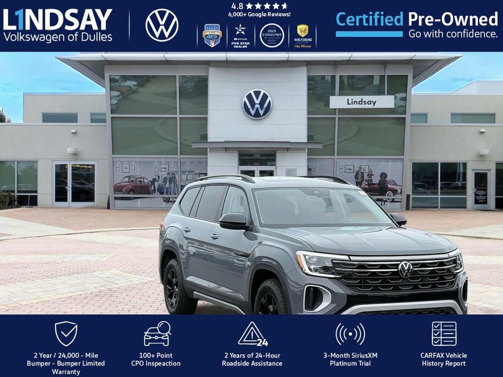 Certified 2024 Volkswagen Atlas Peak Edition SE