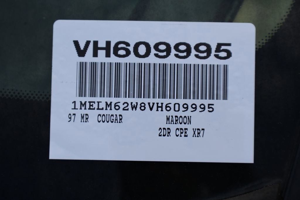 Used 1997 Mercury Cougar XR7 RWD image 7
