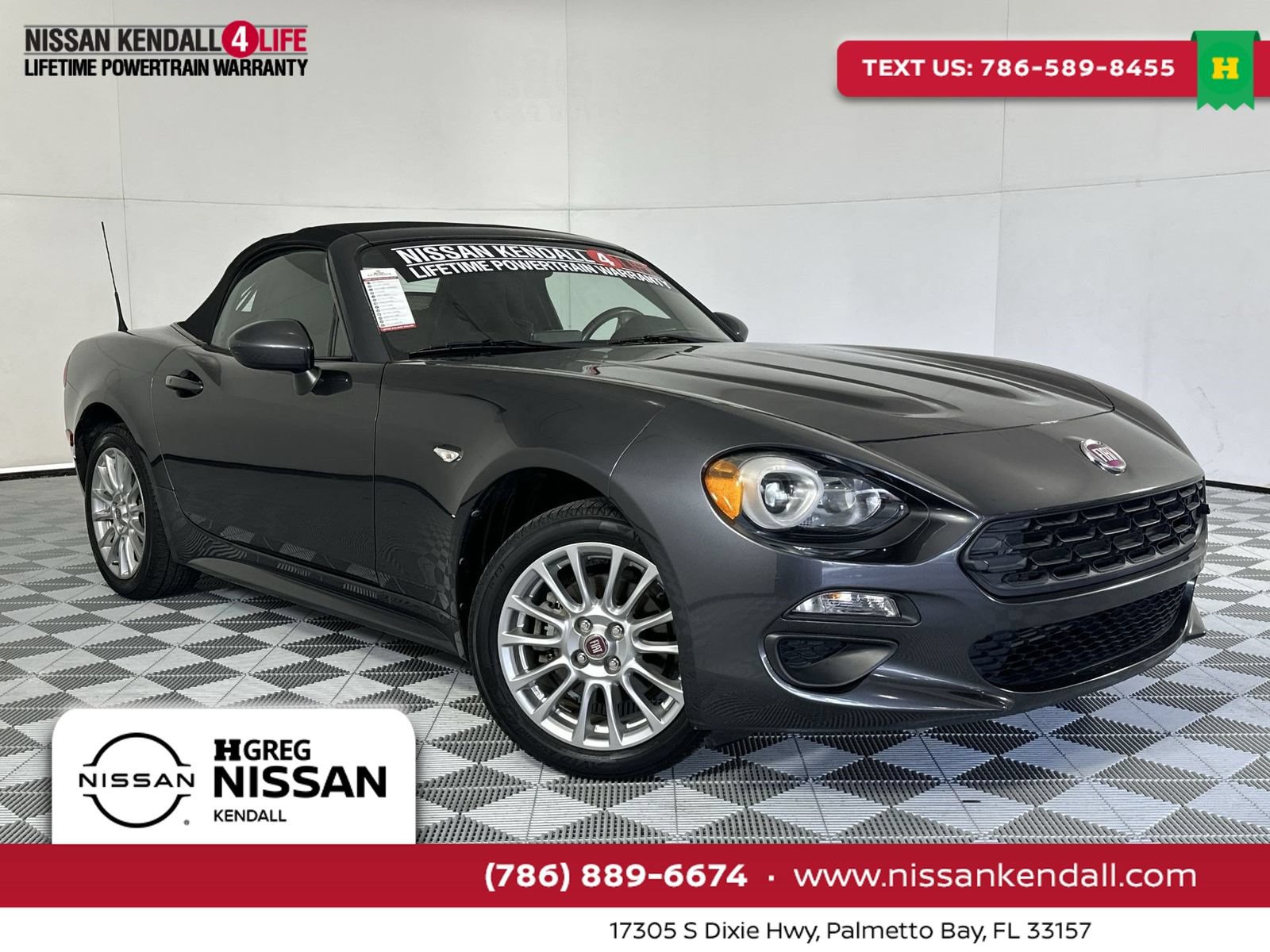 Used 2018 FIAT 124 Spider Classica w/ Technology & Siriusxm Group
