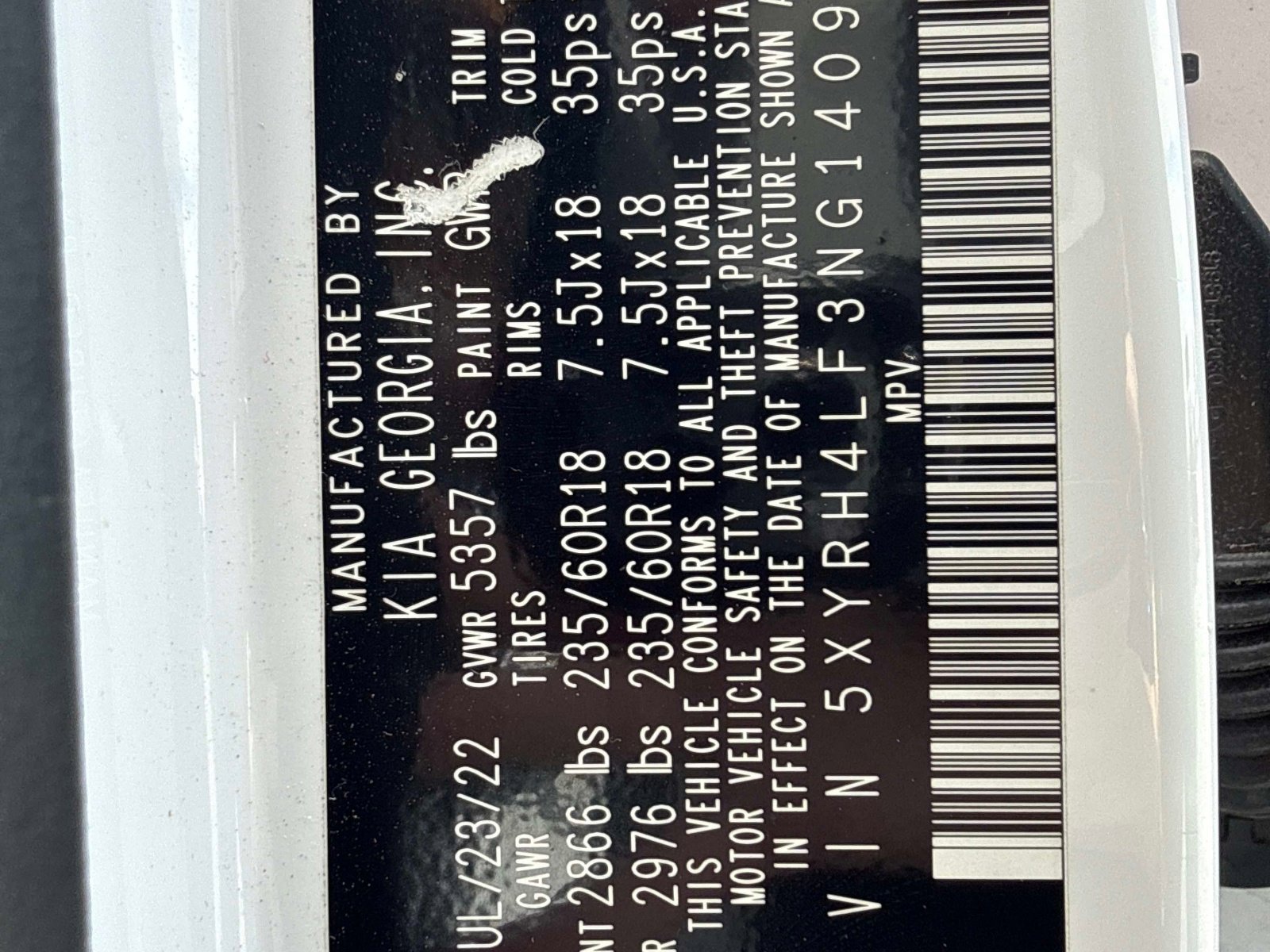 Used 2022 Kia Sorento EX w/ Panoramic Sunroof Package image 36