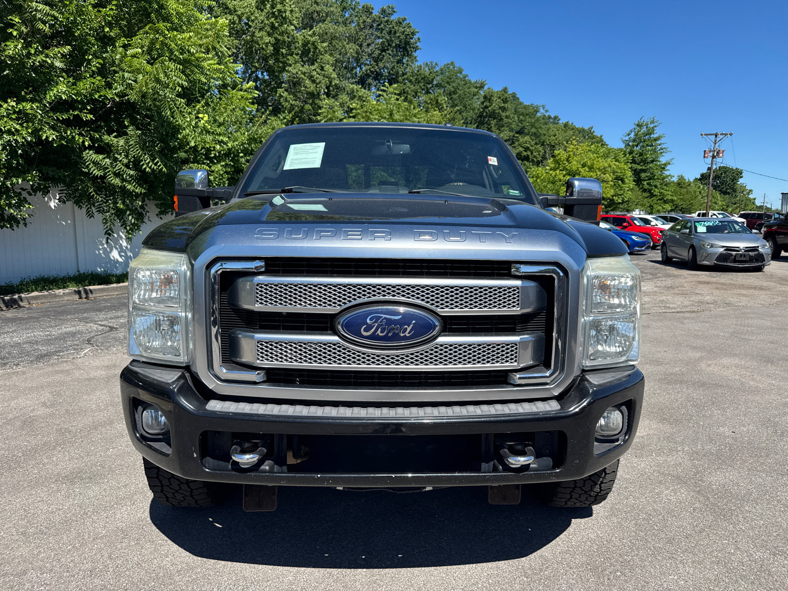 Used 2014 Ford F250 Platinum w/ FX4 Off-Road Package AWD/4WD image 2