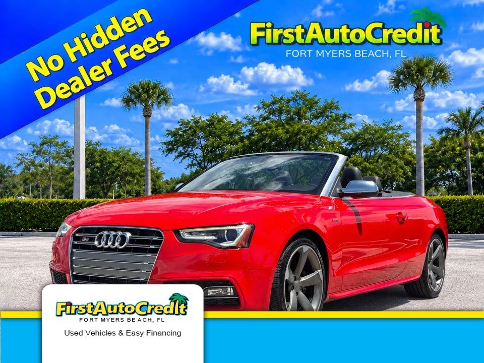 Used 2017 Audi S5 3.0T Cabriolet w/ Technology Package