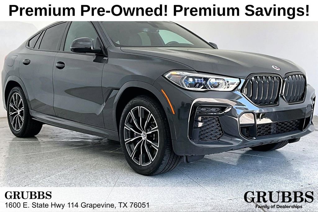 Used 2023 BMW X6 M50i w/ Executive Package image 1