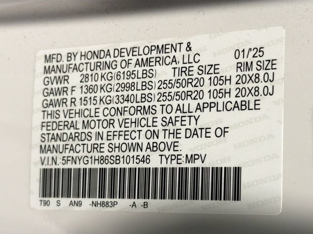 Used 2025 Honda Pilot Elite image 28