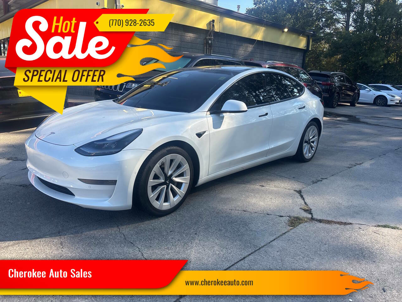 Used 2021 Tesla Model 3 Standard Range Plus