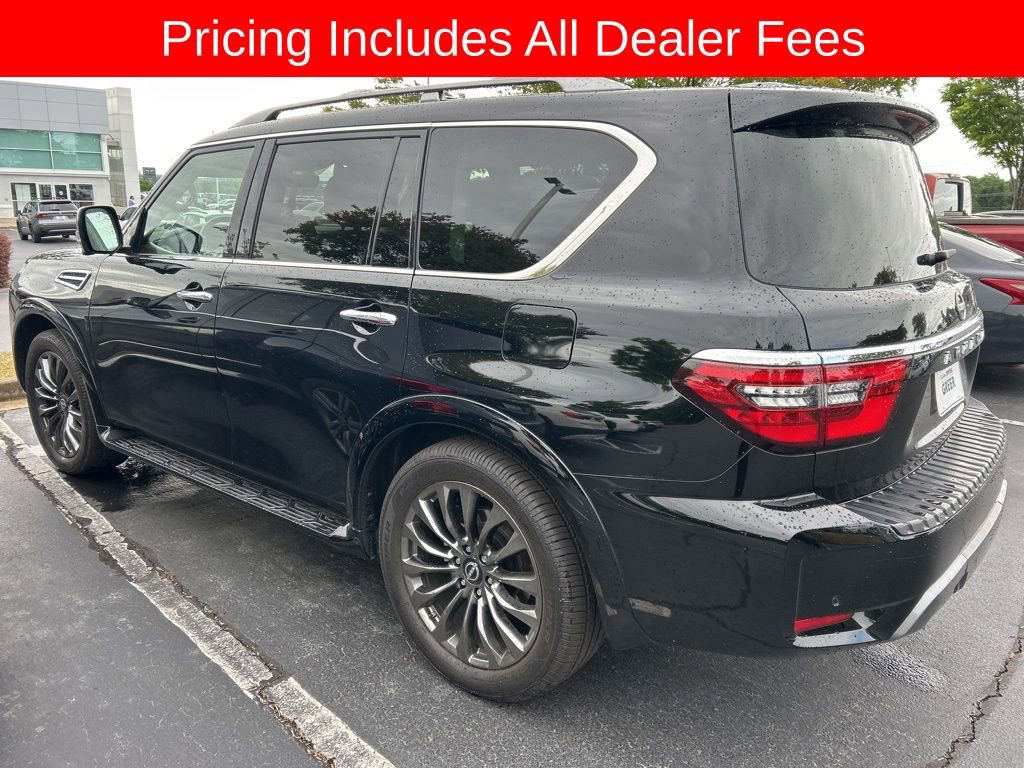 Used 2023 Nissan Armada Platinum w/ Captain's Chairs Package RWD image 9