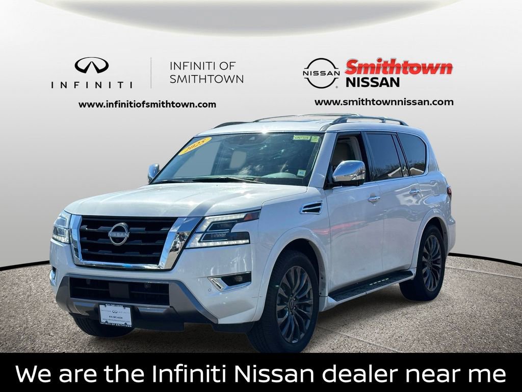 Certified 2024 Nissan Armada Platinum w/ Captain's Chairs Package image 2