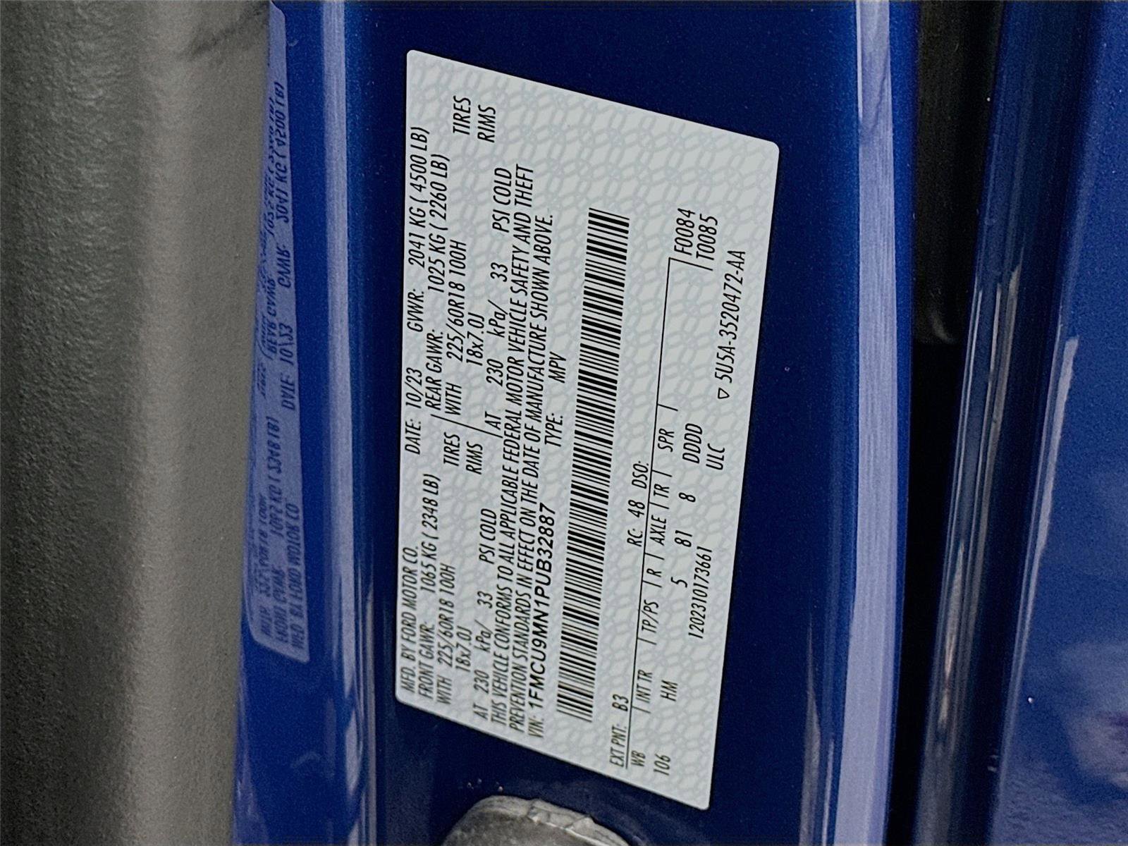 Used 2023 Ford Escape ST-Line w/ Tech Pack #1 image 31