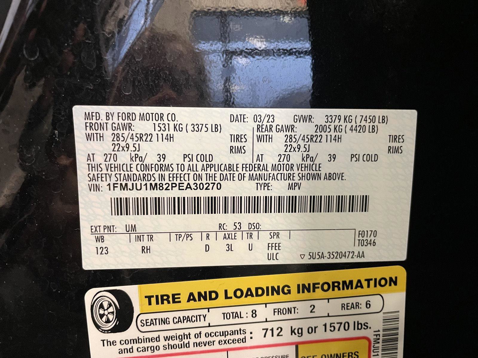 Certified 2023 Ford Expedition Platinum image 43