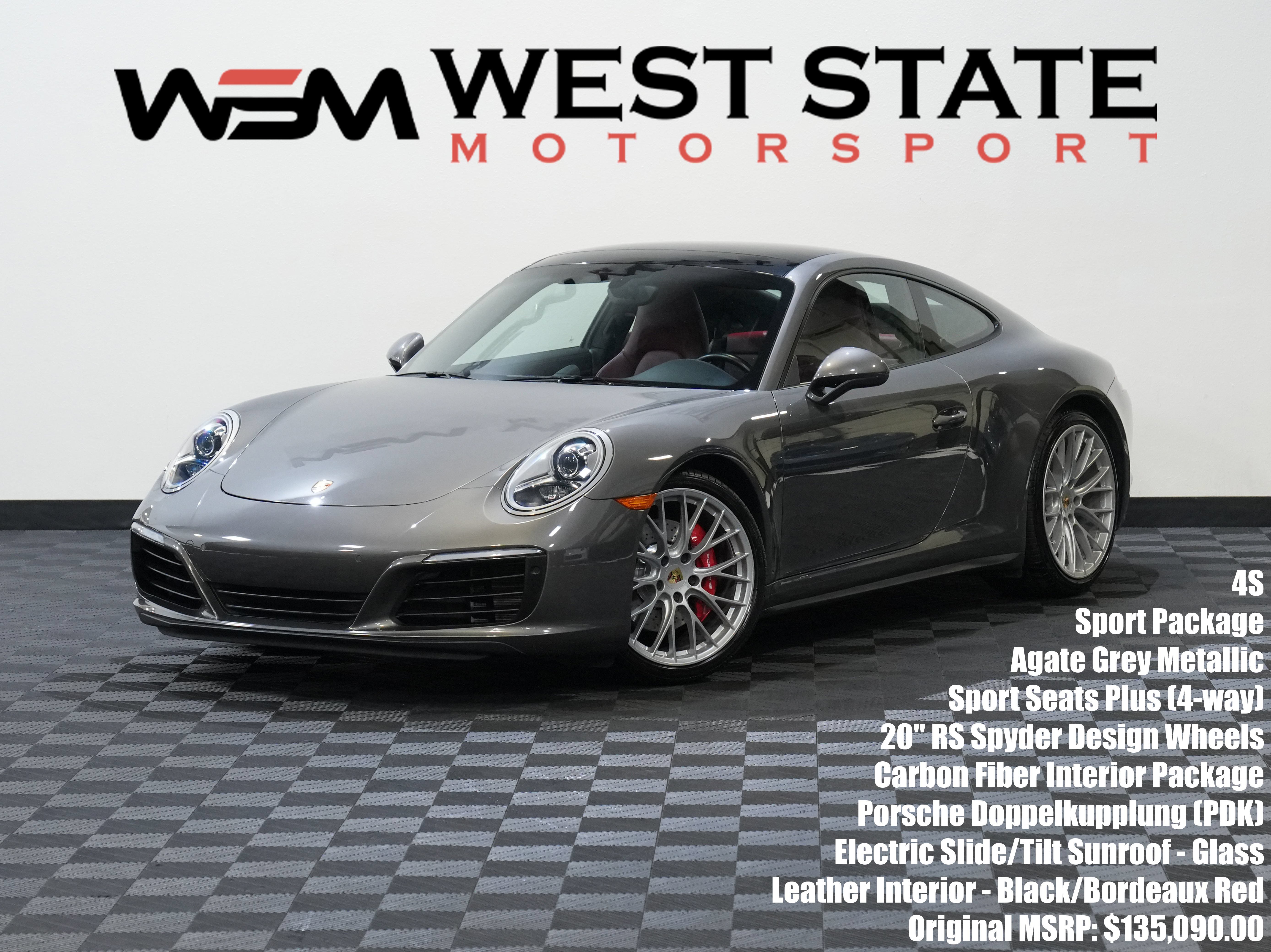 Used 2017 Porsche 911 Carrera 4S