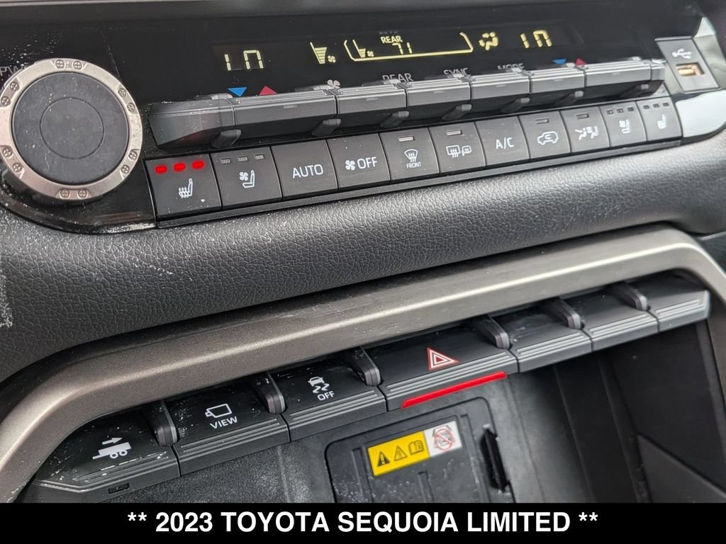 Used 2023 Toyota Sequoia Limited w/ Tow Technology Package AWD/4WD image 23