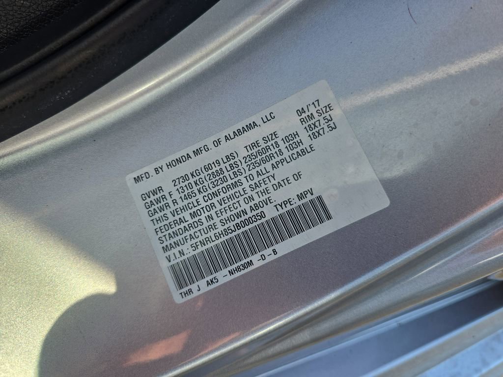 Used 2018 Honda Odyssey Touring image 32
