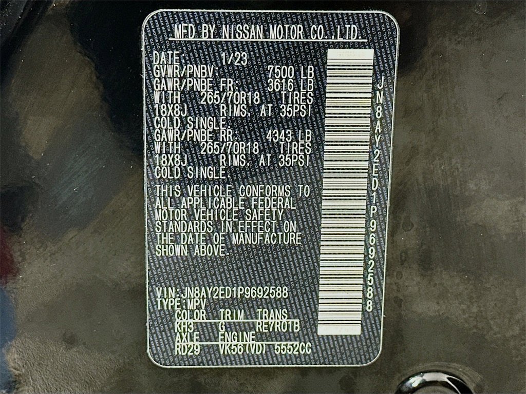 Used 2023 Nissan Armada S image 36