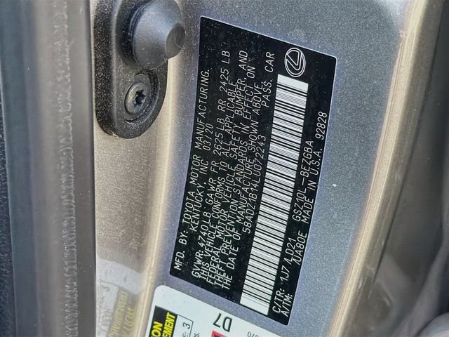 Used 2020 Lexus ES 350 w/ Premium Package FWD image 26