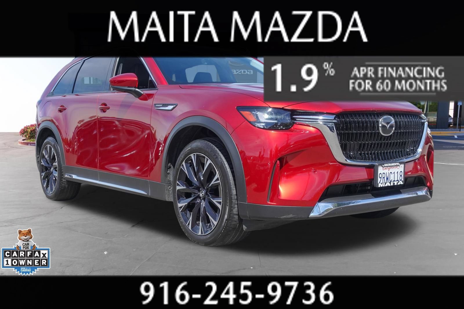 Certified 2024 MAZDA CX-90 Plug-In Hybrid w/ Premium Pkg