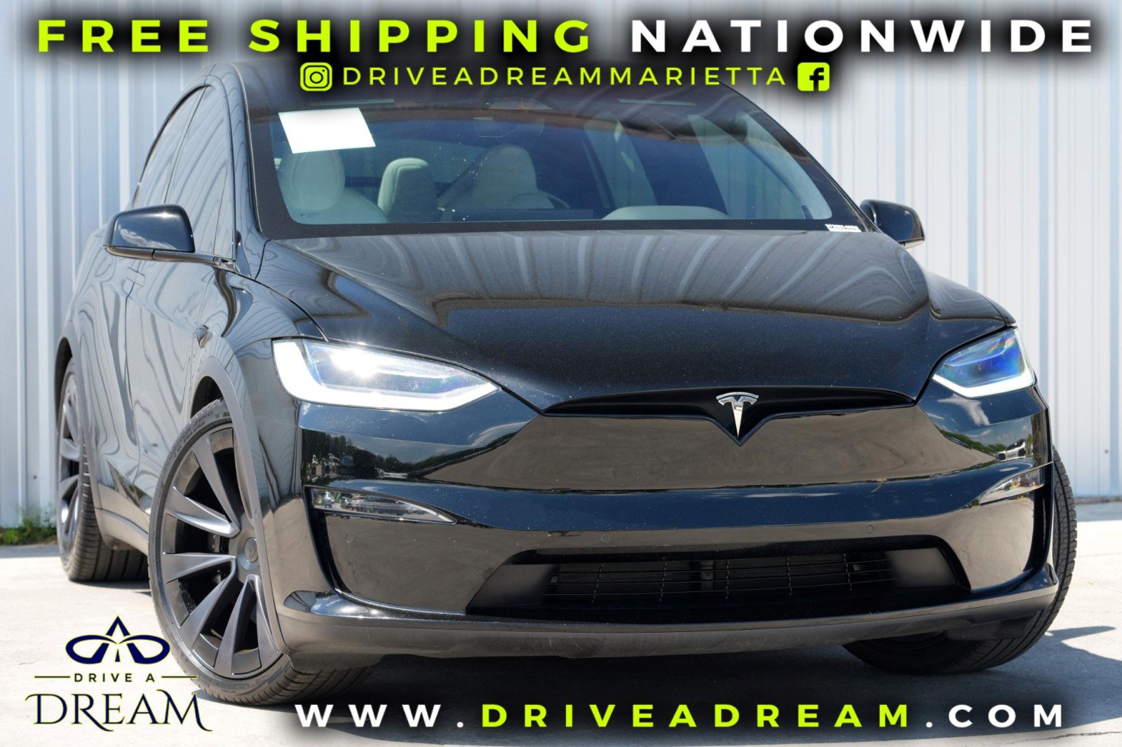 Used 2023 Tesla Model X AWD/4WD image 2