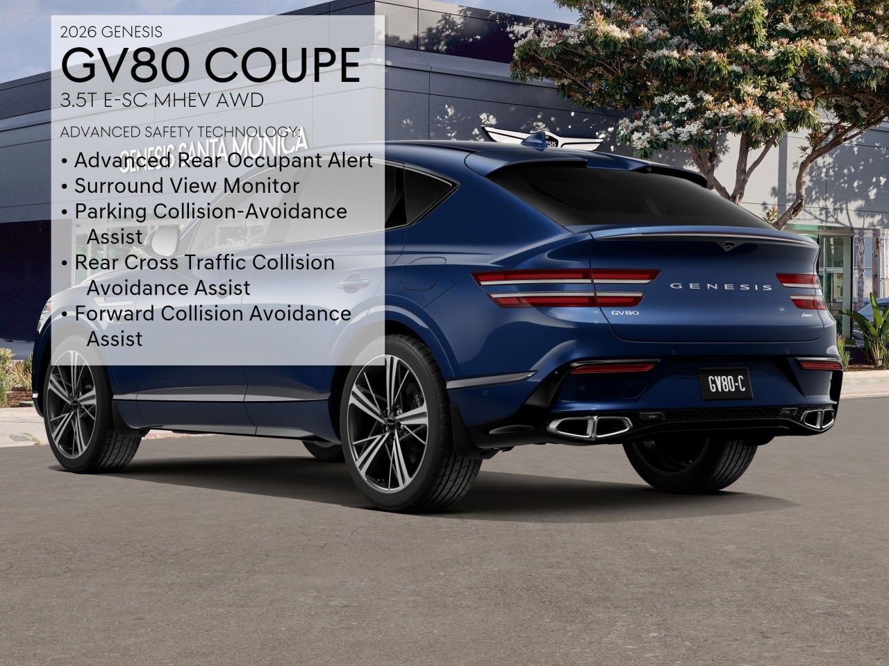 New 2026 Genesis GV80 3.5T e-SC image 7