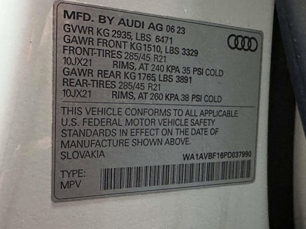 Used 2023 Audi Q8 Premium w/ Convenience Package image 32