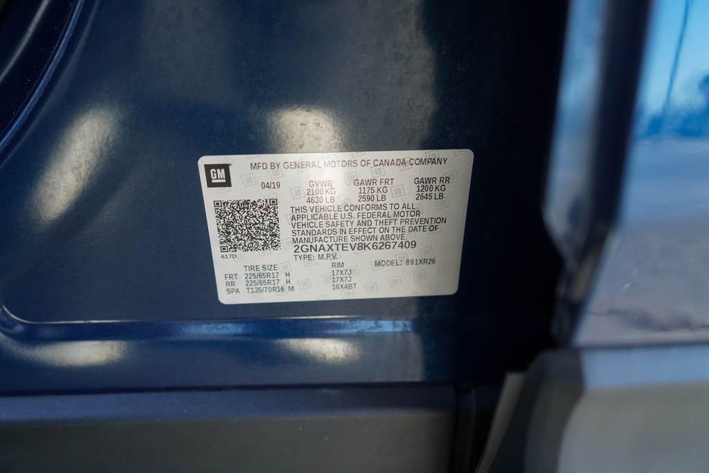 Used 2019 Chevrolet Equinox LT image 39