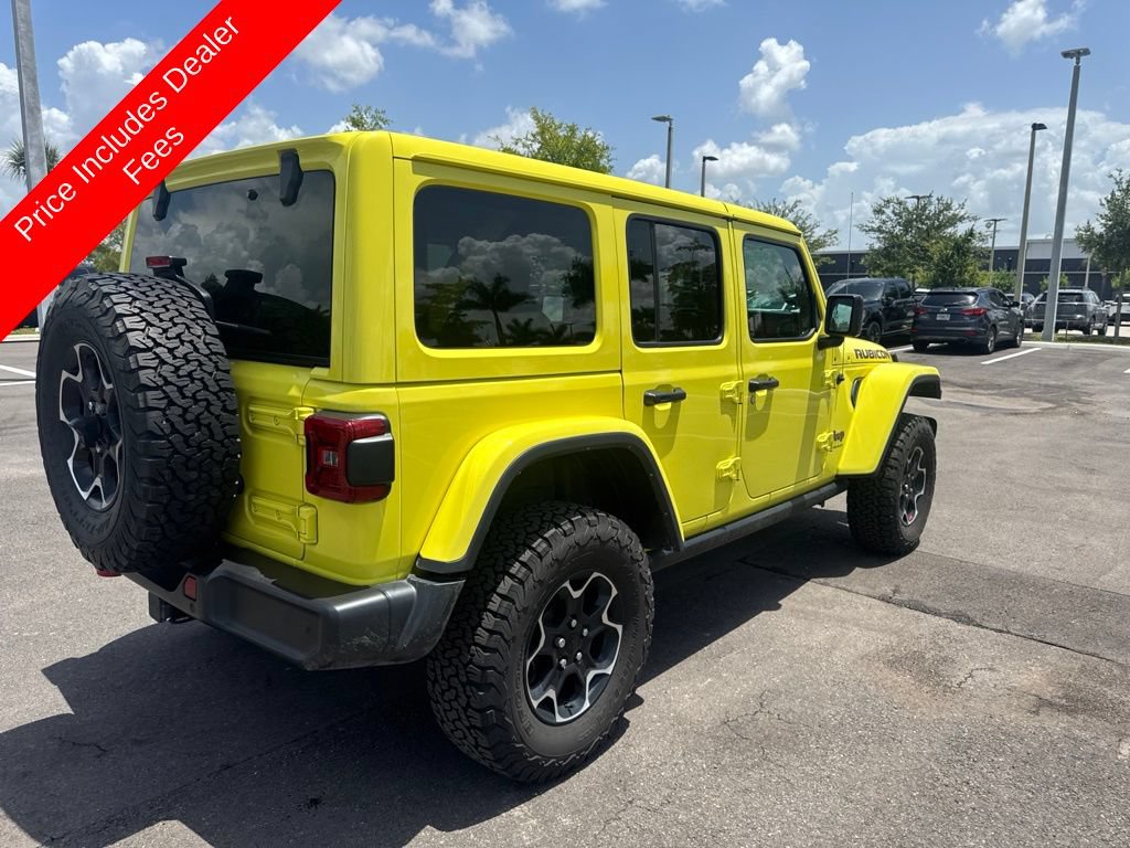 Used 2023 Jeep Wrangler Unlimited Rubicon w/ LED Lighting Group AWD/4WD image 4