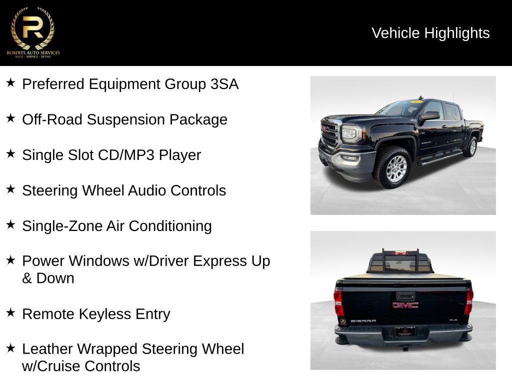 Used 2017 GMC Sierra 1500 SLE w/ SLE Value Package image 9
