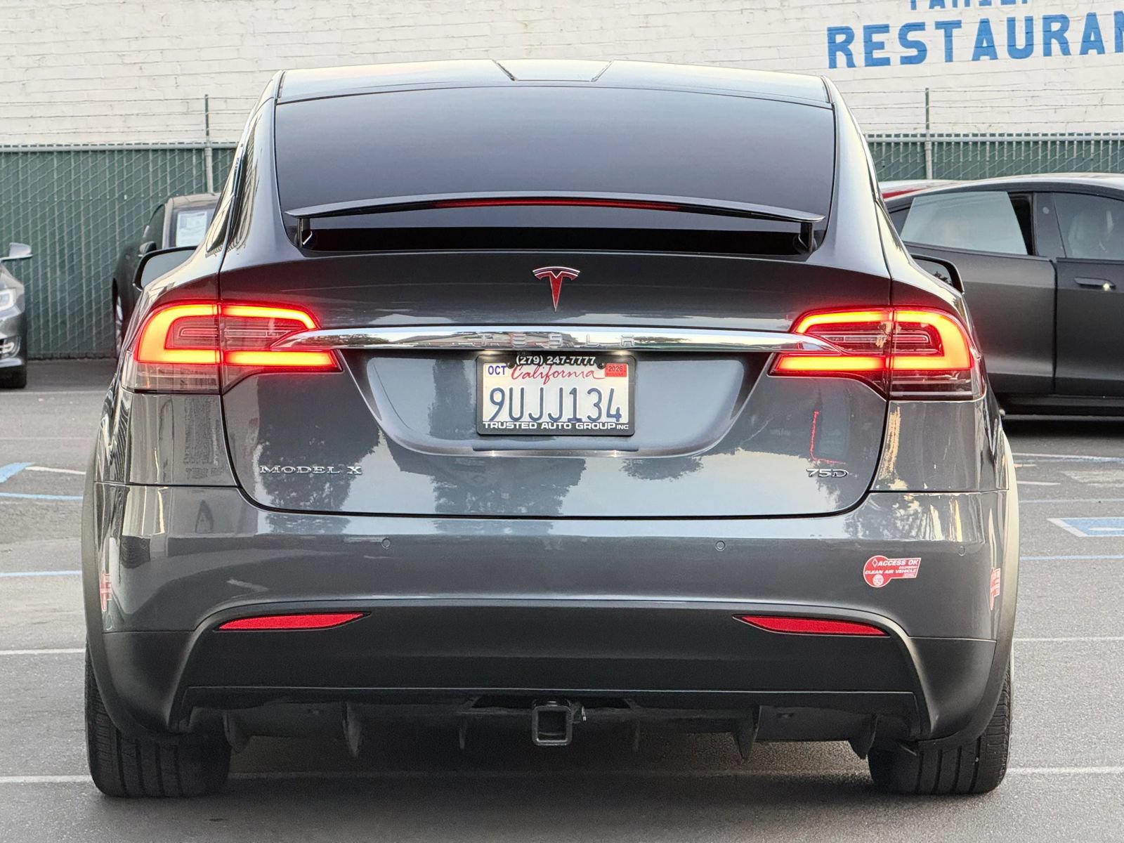 Used 2016 Tesla Model X 75D AWD/4WD image 7