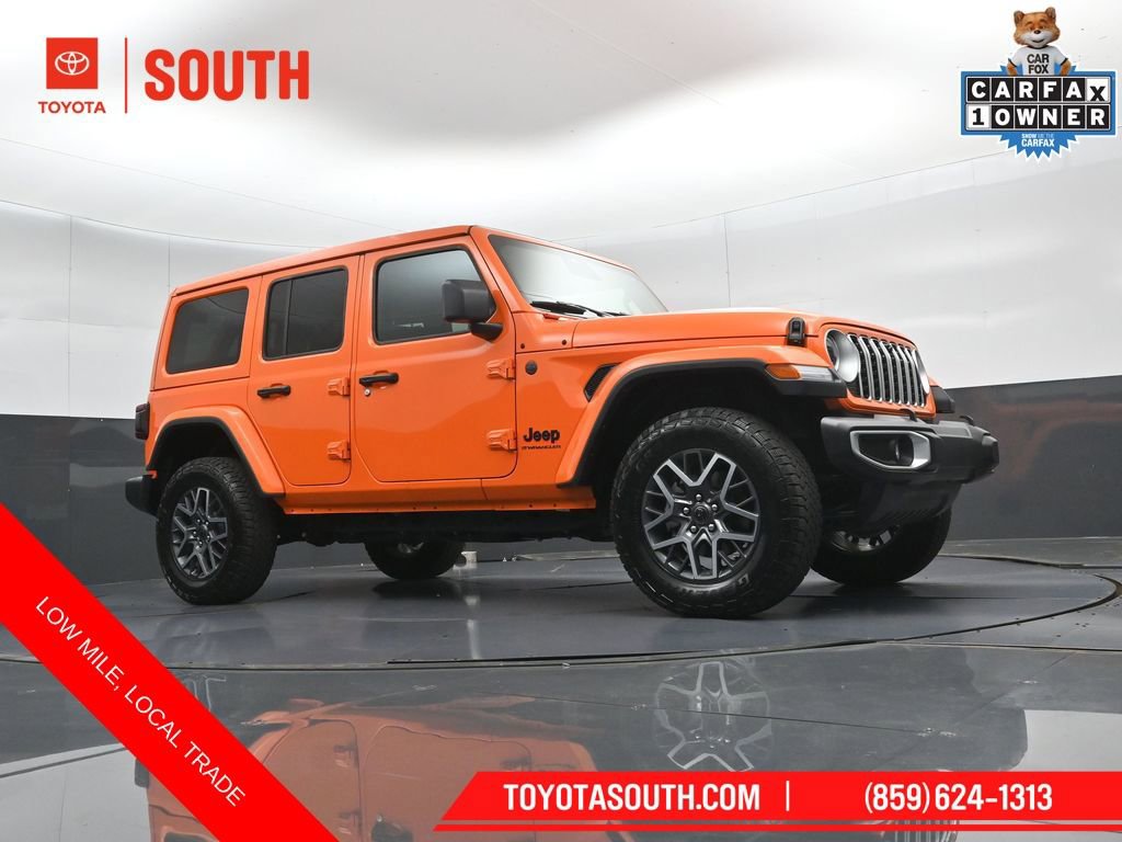 Used 2025 Jeep Wrangler Sahara w/ Technology Group AWD/4WD image 43