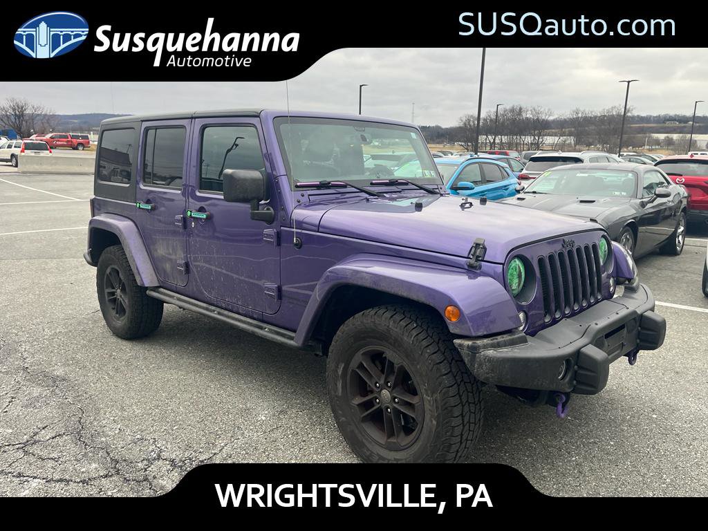 Used 2017 Jeep Wrangler Unlimited Sahara image 1