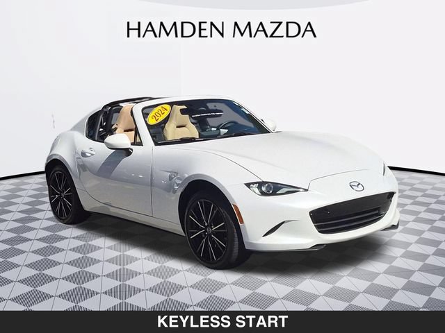Certified 2024 MAZDA MX-5 Miata RF Grand Touring w/ Weather Package RWD image 34
