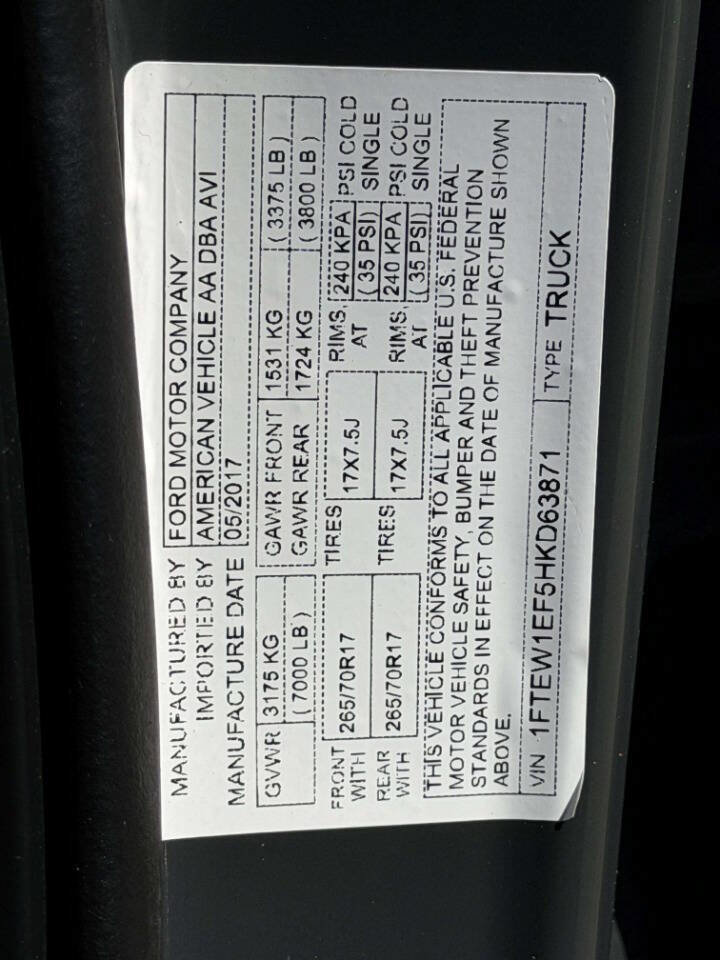 Used 2017 Ford F150 XLT image 18