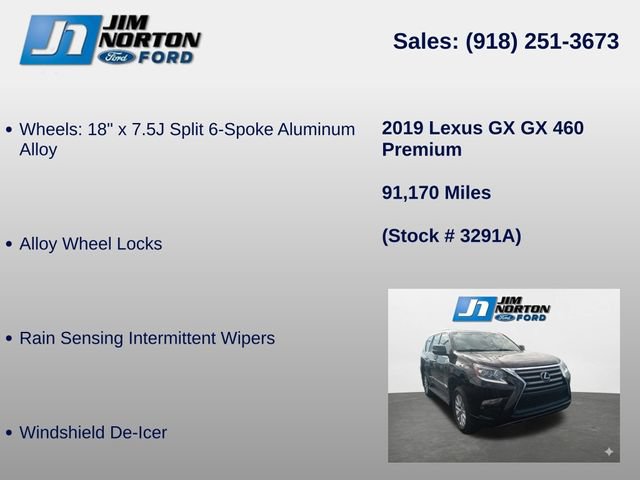 Used 2019 Lexus GX 460 Premium AWD/4WD image 16