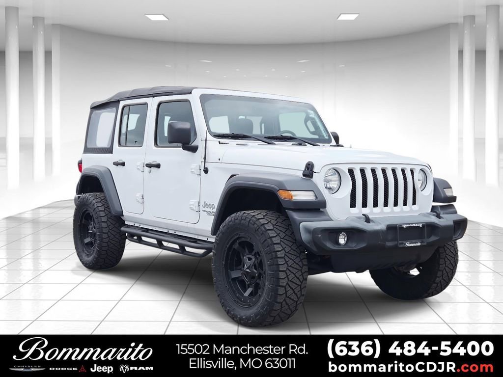 Used 2018 Jeep Wrangler Unlimited Sport image 1