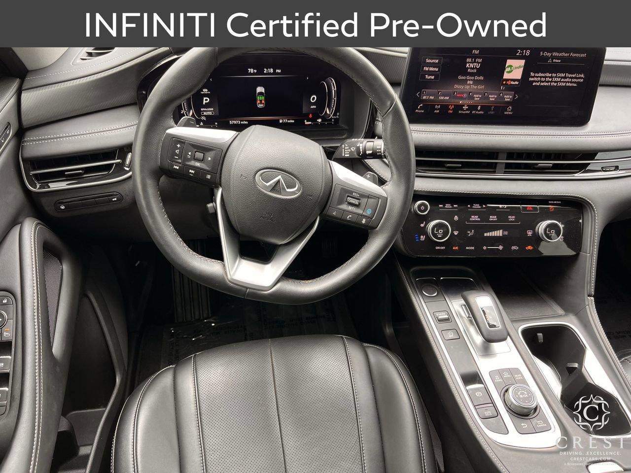Certified 2023 INFINITI QX60 Luxe w/ Cargo Package AWD/4WD image 12