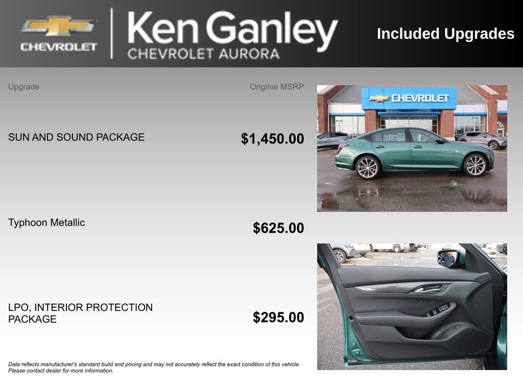 Used 2025 Cadillac CT5 Sport w/ Sun And Sound Package image 5