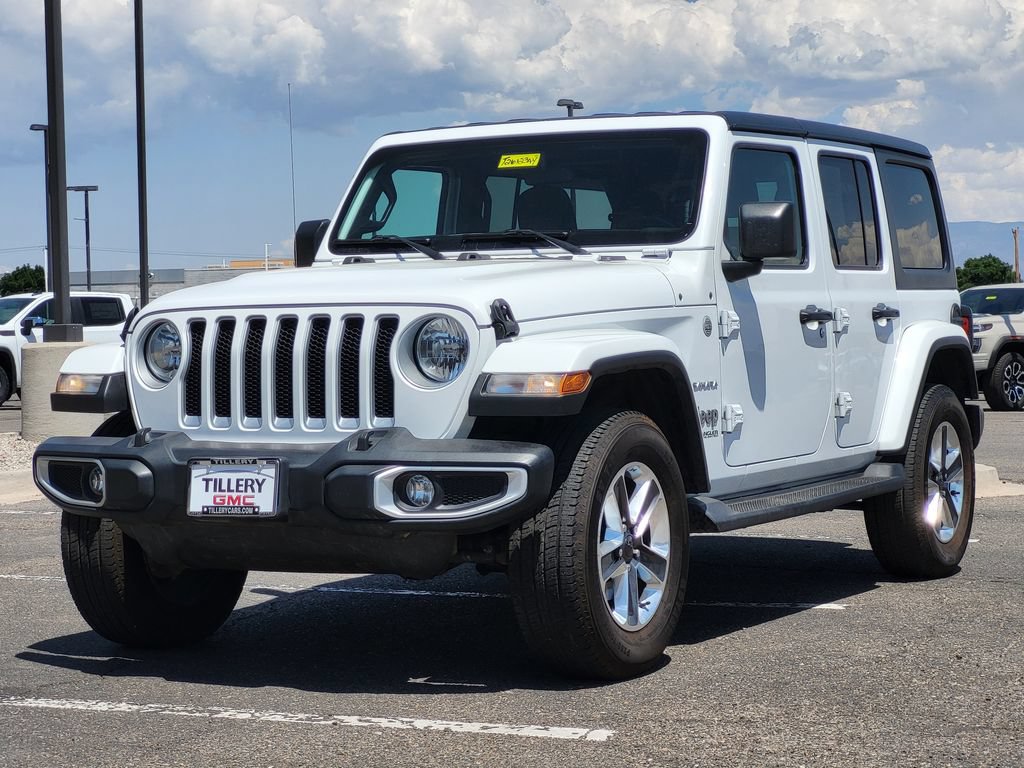 Used 2021 Jeep Wrangler Unlimited Sahara AWD/4WD image 4