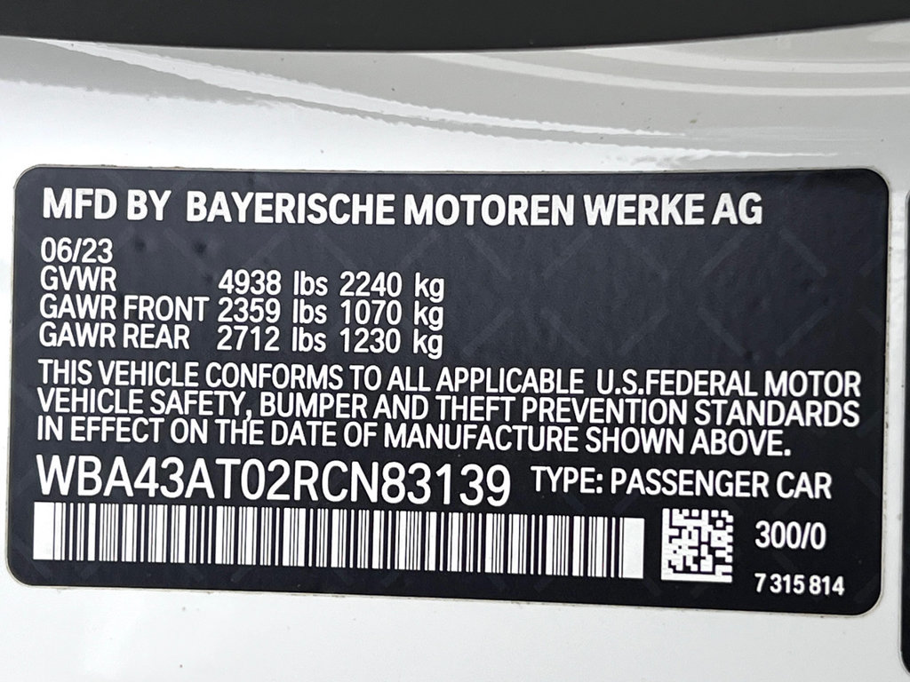Used 2024 BMW 430i xDrive Convertible w/ Premium Package AWD/4WD image 24