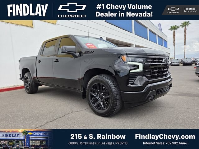 Certified 2025 Chevrolet Silverado 1500 RST w/ Dark Appearance Package AWD/4WD image 1