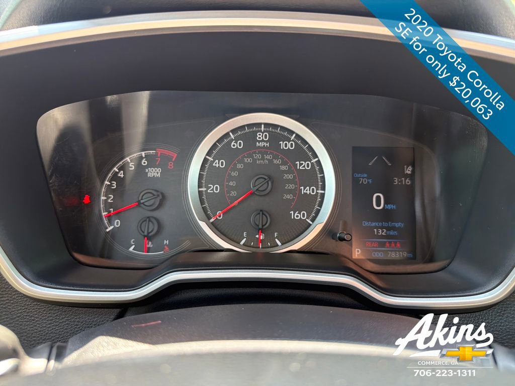Used 2020 Toyota Corolla SE FWD image 23