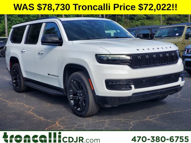 New 2025 Jeep Wagoneer L Series II w/ Premium Group I