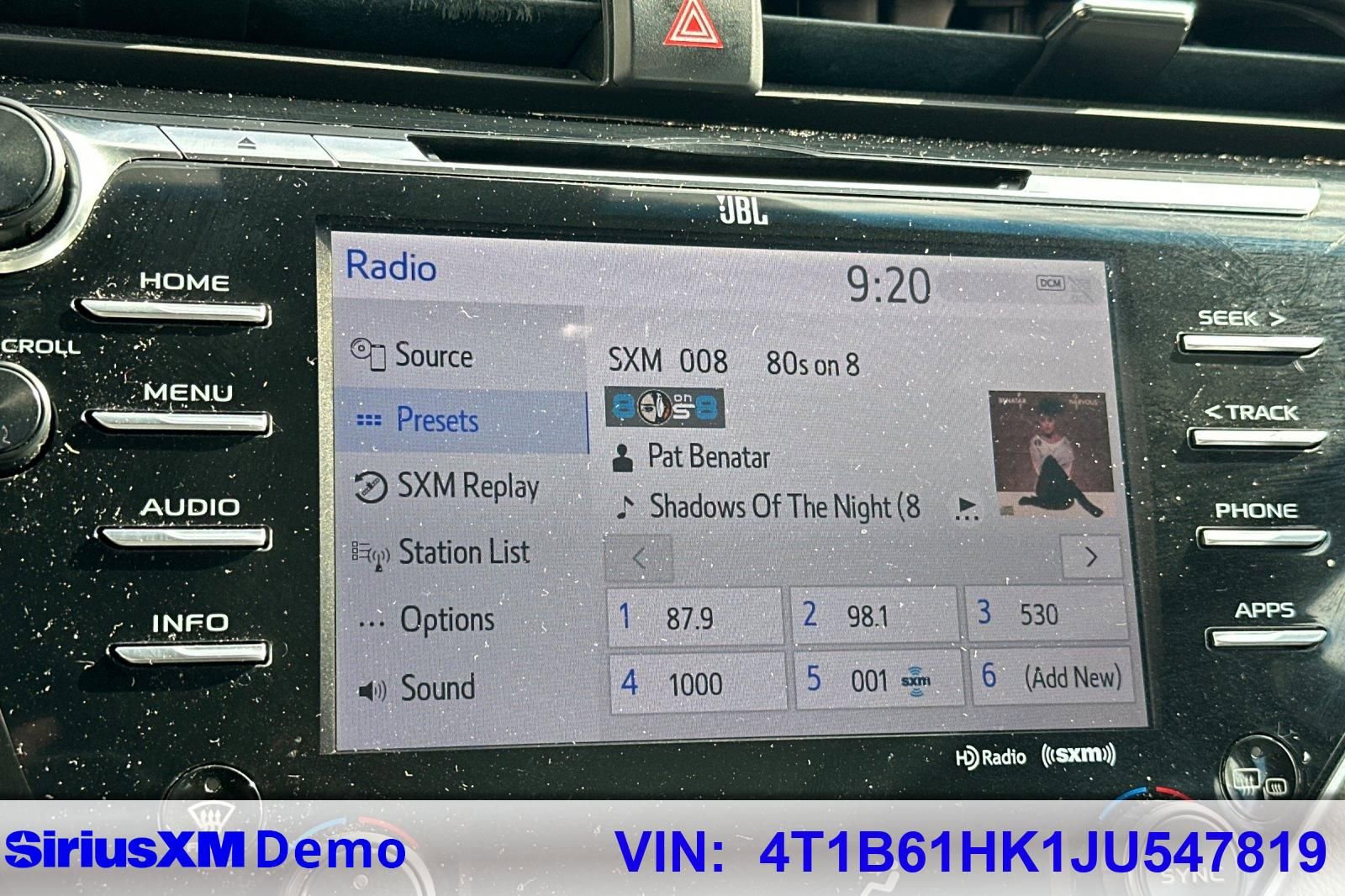 Used 2018 Toyota Camry XSE w/ Audio Package FWD image 30